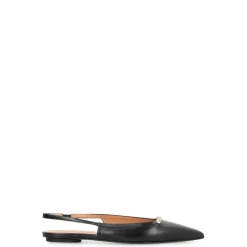 Ballerina Sko^Tod's Ballerinaer med spids tå og slingback Sort