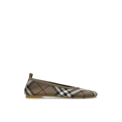 Ballerina Sko^Burberry Ballet Flats Baby Grøn