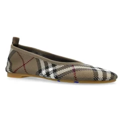 Ballerina Sko^Burberry Ballet Flats Baby Grøn