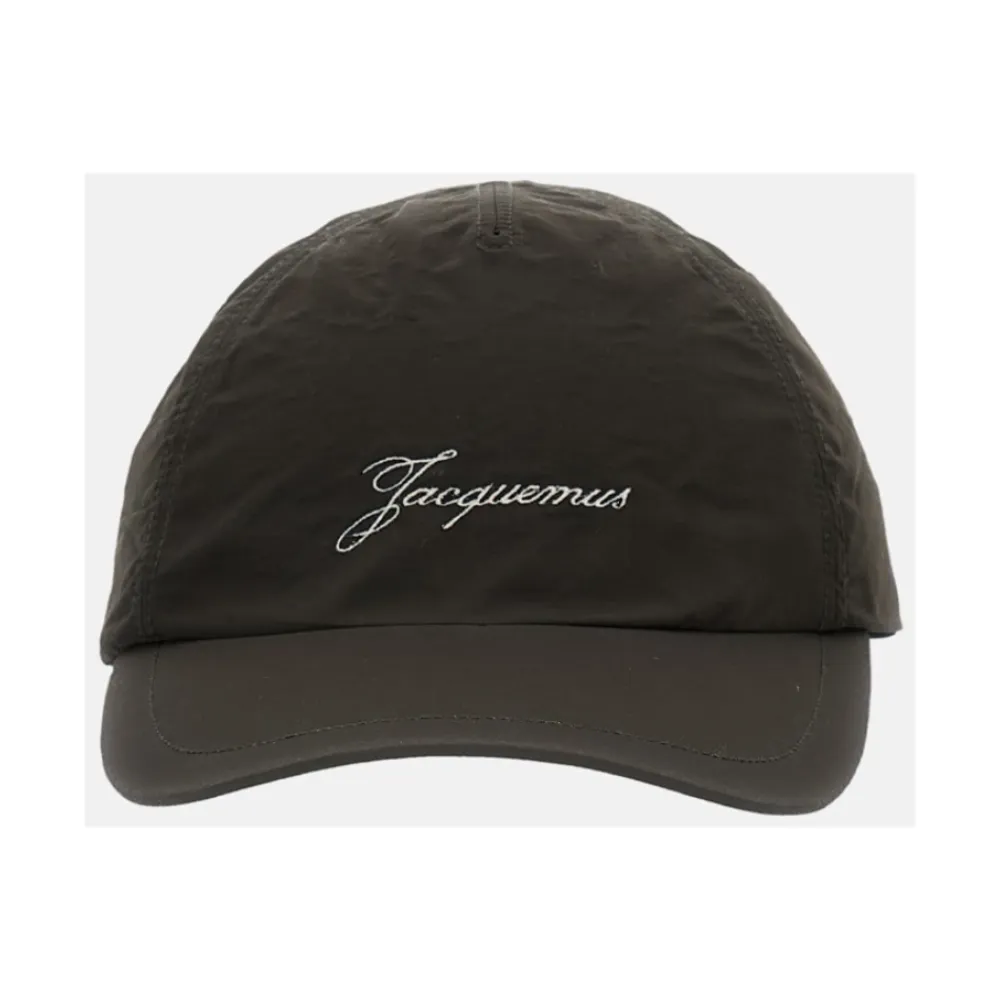 Huer, Kasketter & Hatte|Huer & Kasketter<Jacquemus Baluchon Baseball Cap Brun