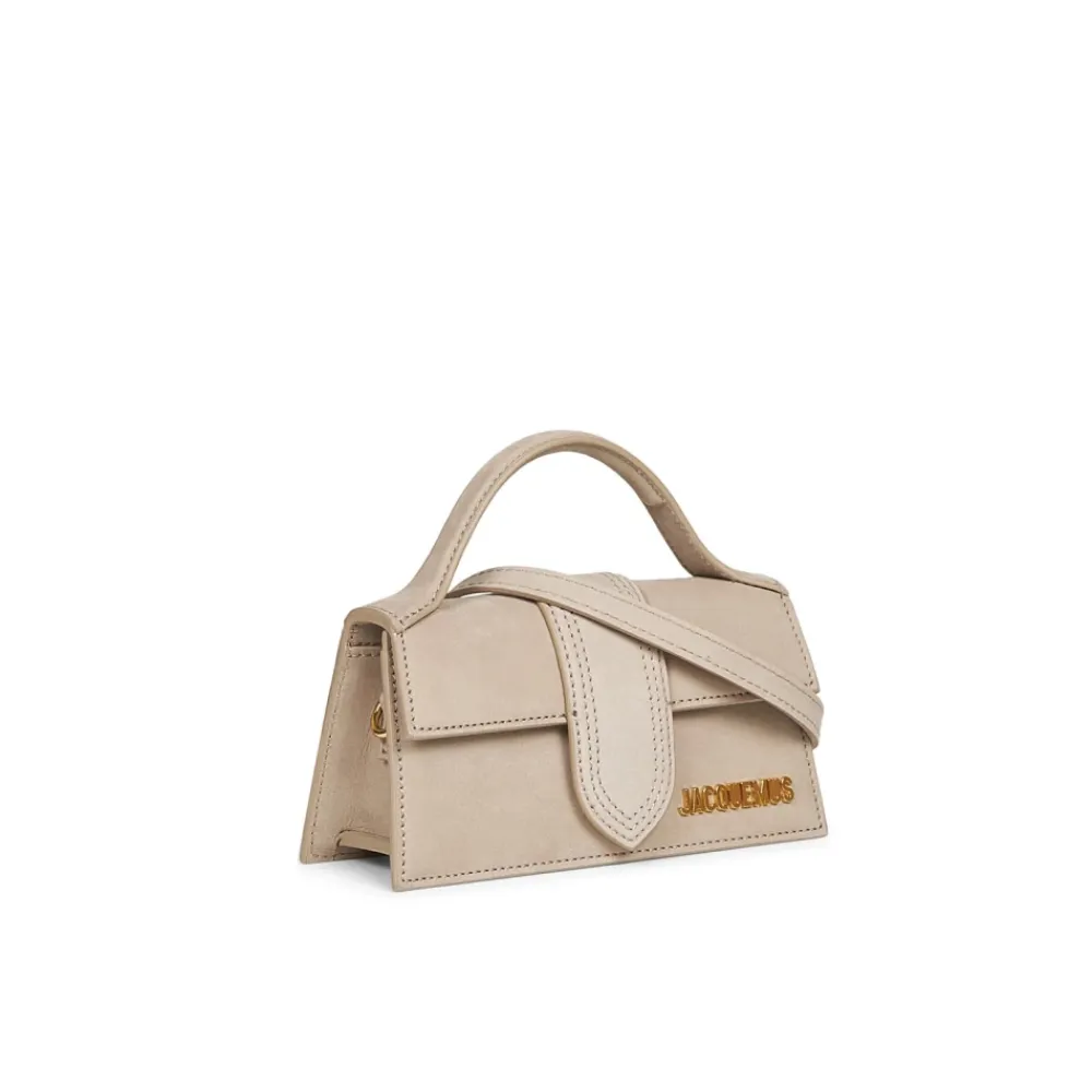 Håndtasker<Jacquemus Bambino Mini Håndtaske Beige