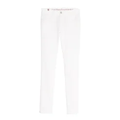 Jeans^Ines de la Fressange Paris Bambus slim fit e bomuldsjeans x Notify Hvid