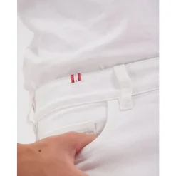 Jeans^Ines de la Fressange Paris Bambus slim fit e bomuldsjeans x Notify Hvid