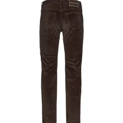 Bukser^Jacob Cohën Bard Bukser Corduroy Slim Fit Broderet Brun