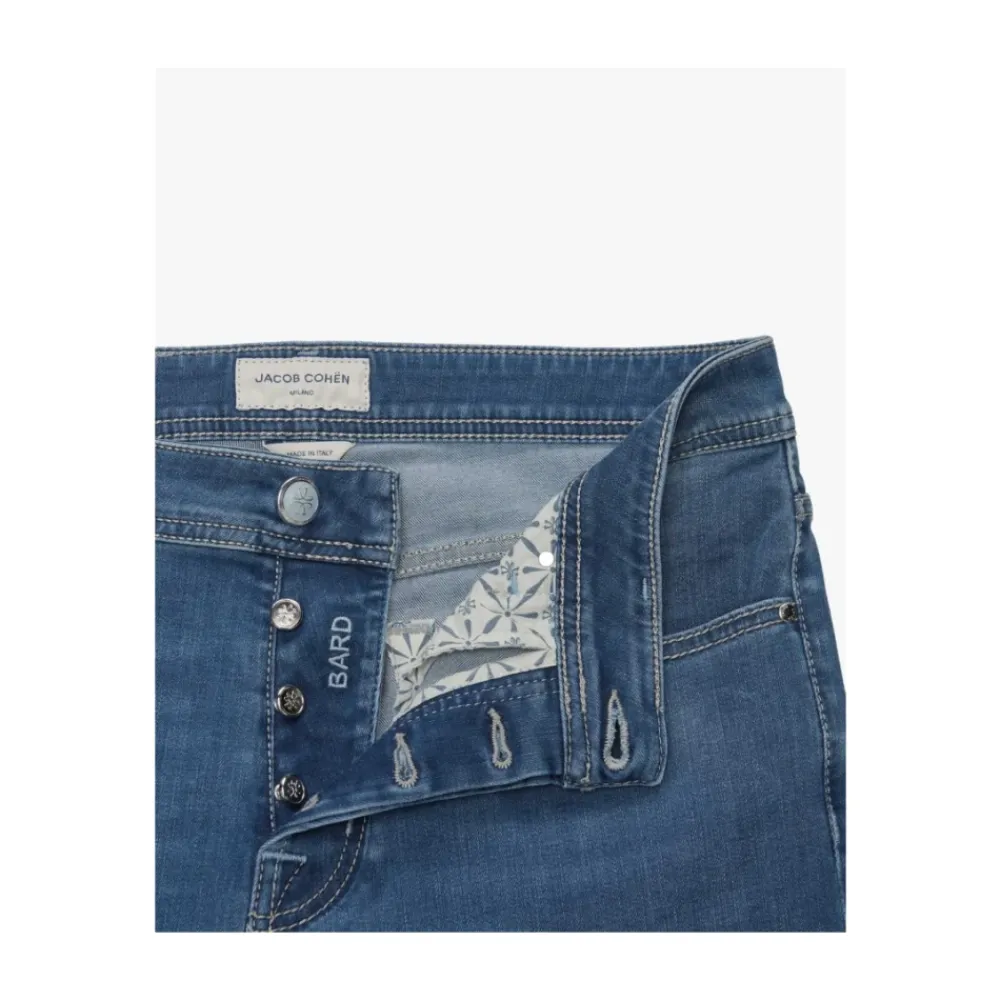 Jeans^Jacob Cohën Bard Slim Fit Jeans Blå