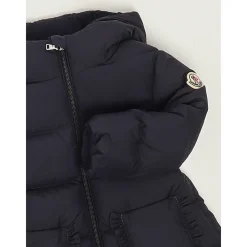 Jakker<Moncler Barend Hætteforet Dunjakke Sort