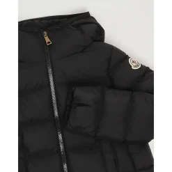 Jakker<Moncler Barend Hætteforet Dunjakke Sort