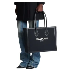Indkøbstasker^Balmain B-Army 42 Tote Sort