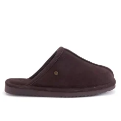 Hjemmesko^Warmbat Barron Herre Suede Hjemmesko Brun