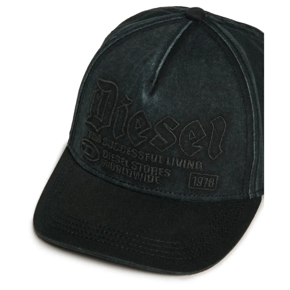Huer & Kasketter<Diesel Baseball Cap Sort