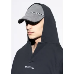 Huer, Kasketter & Hatte<Balenciaga Baseball Cap Grå