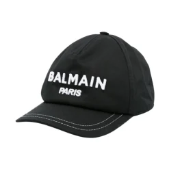Huer & Kasketter^Balmain Baseball Cap Sort
