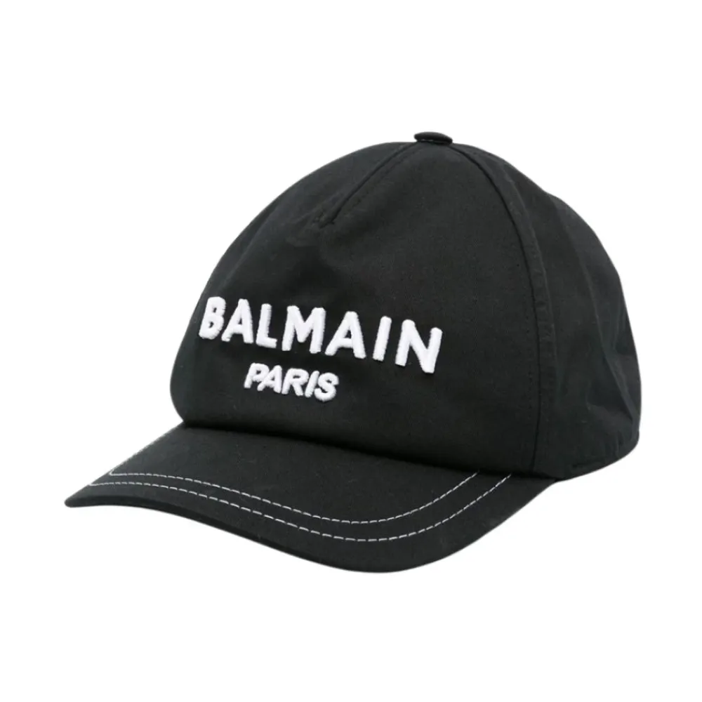 Huer & Kasketter^Balmain Baseball Cap Sort
