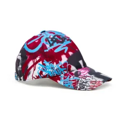 Huer, Kasketter & Hatte^Dolce & Gabbana Baseball Graffiti Cap Multifarvet