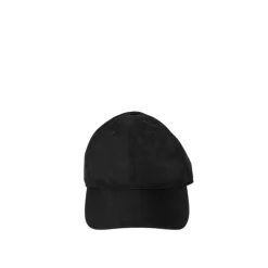 Huer & Kasketter<Off White Baseballkasket med broderet logo Sort