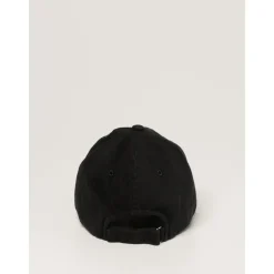 Huer & Kasketter<Off White Baseballkasket med broderet logo Sort