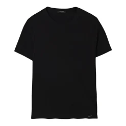 T-Shirts<Tom Ford Basic Kortærmet T-shirt Sort