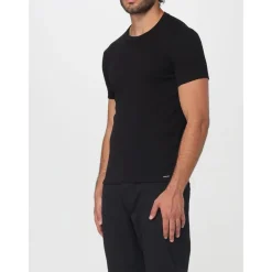 T-Shirts<Tom Ford Basic Kortærmet T-shirt Sort