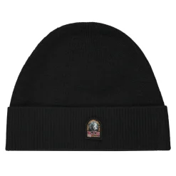 Huer, Kasketter & Hatte<Parajumpers Basic Merino Wool Beanie Sort