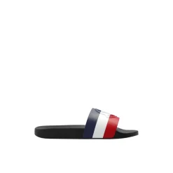 Sandaler<Moncler Basile Rubber Slides Blå