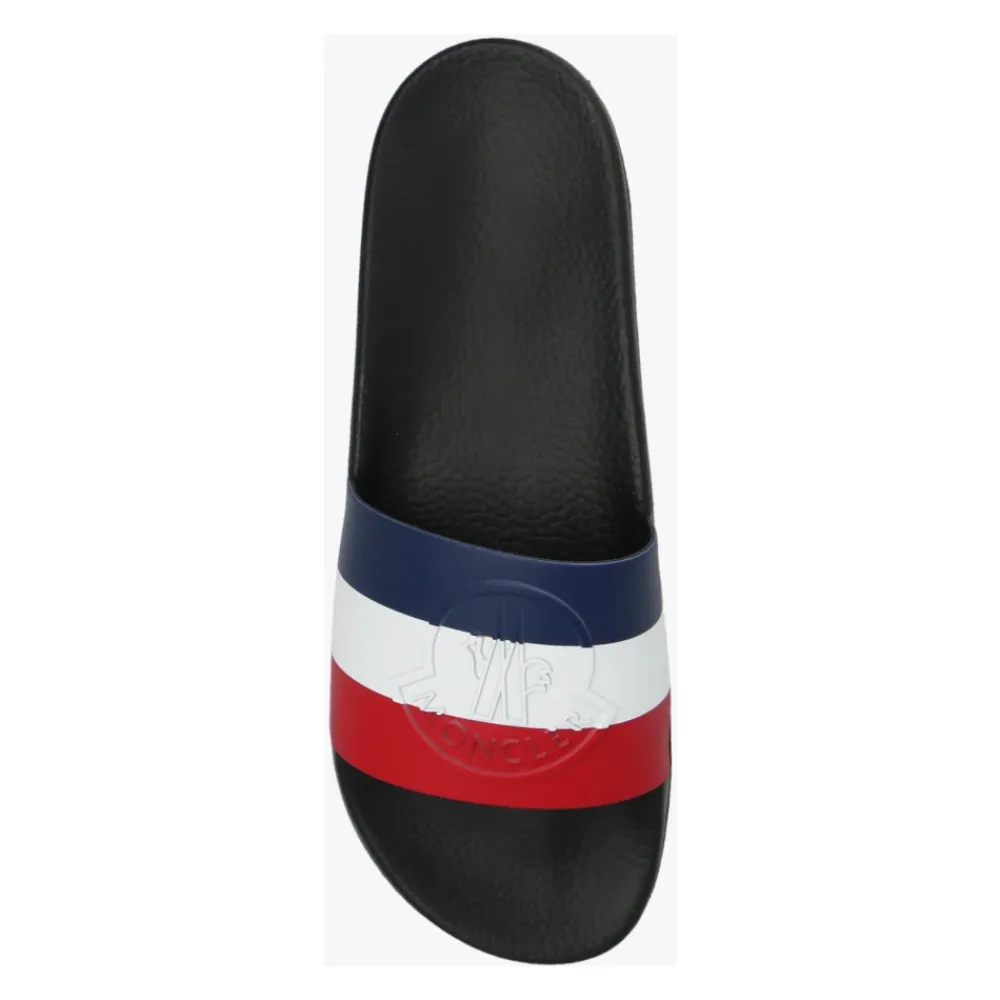 Sandaler<Moncler Basile Rubber Slides Blå
