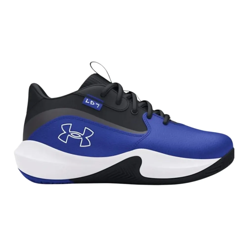 Sportssko<Under Armour Basketballsko Lockdown 7 Blå