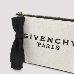 Clutch<Givenchy BB60PQB2C8 Pouch Beige