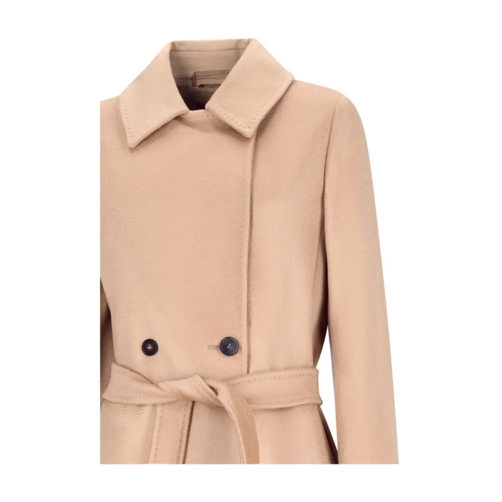 Frakker^Max Mara Studio BCOLLAG Coat Beige