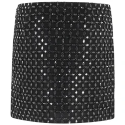 Nederdele<ROTATE Birger Christensen Beaded Mini Skirt Sort
