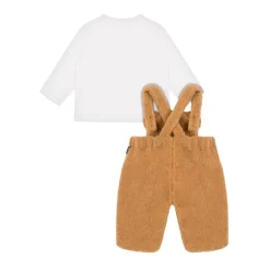 Bodystocking & Sæt^Moschino Bear Appliqué Langærmet Sæt Brun