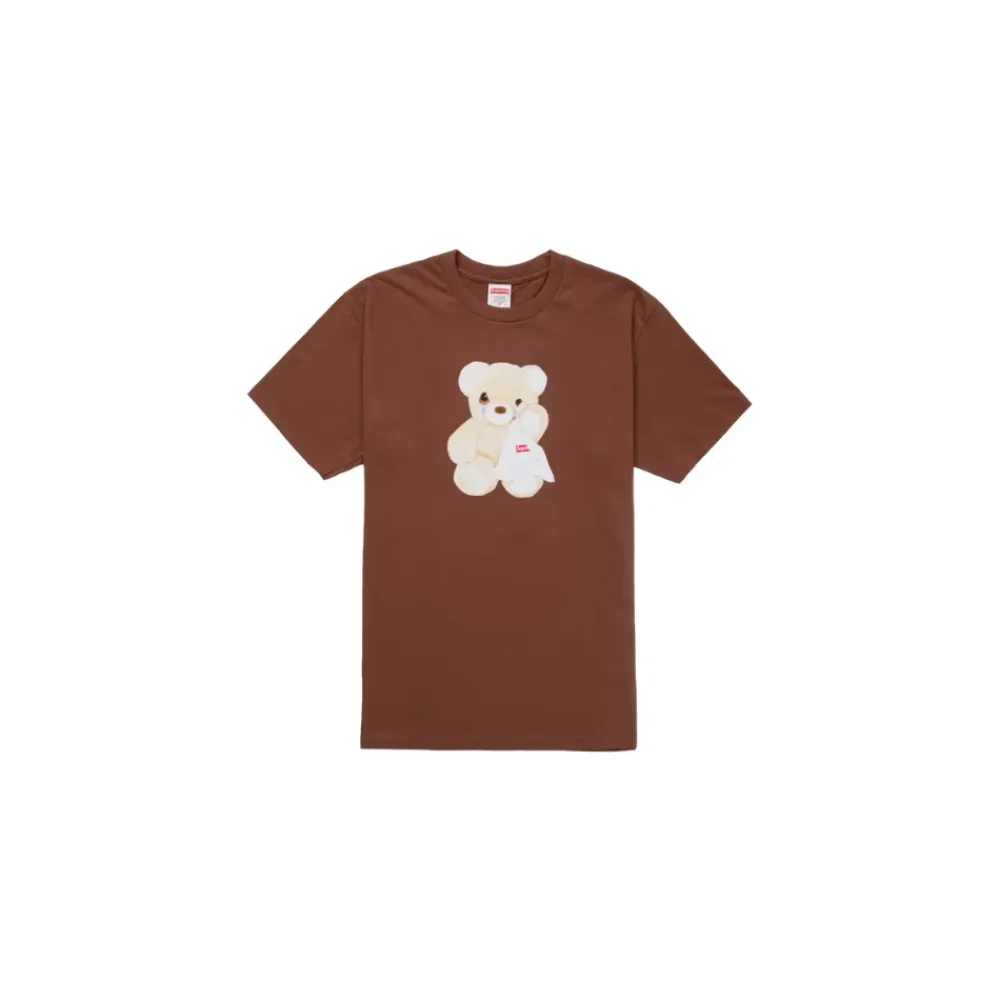 T-Shirts<Supreme Bear Tee Brun