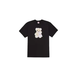 T-Shirts^Supreme Bear Tee Streetwear Mode Sort