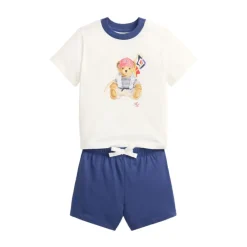 Bodystocking & Sæt<Polo Ralph Lauren Bear T-shirt og shorts sæt Multifarvet