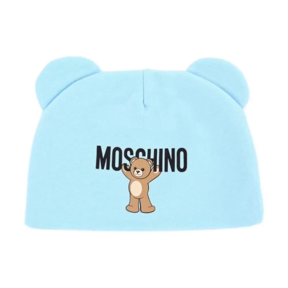 Huer & Kasketter^Moschino Bear-ear Beanie Blå