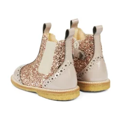 Støvler^Angulus Begynderstøvle - Dusty Almond Maple Glitter Beige