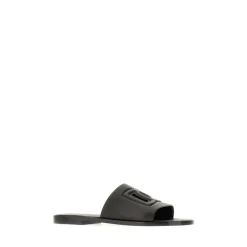 Sandaler<Dolce & Gabbana Behagelige Sandaler til Hverdagsbrug Sort