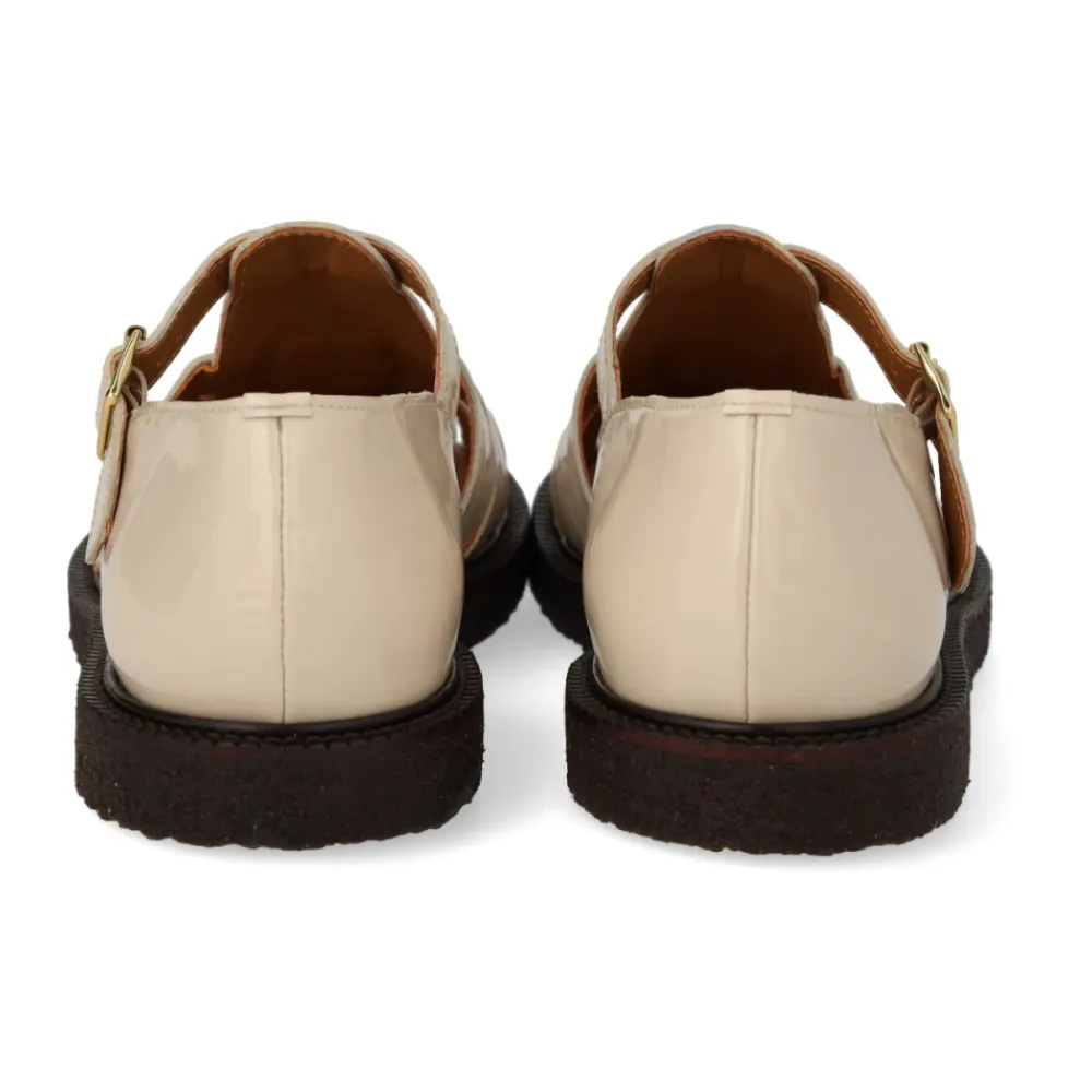 Sandaler^Angulus Fisherman's Sandal med Spænde Beige