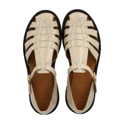 Sandaler^Angulus Fisherman's Sandal med Spænde Beige