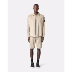 Jakker<Stone Island Jakke med Påsyede Lommer Beige