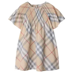 Kjoler & Nederdele^Burberry Kjole med Flæseærmer Beige