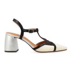 Pumps|Stiletter<Chie Mihara Beige læder højhælet sandal Acatia Multifarvet