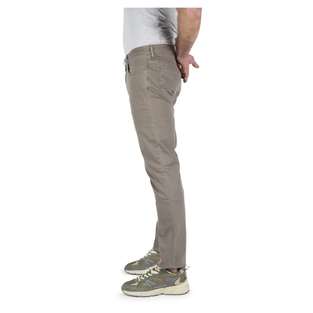 Jeans<Jacob Cohën Beige 5-lomme herrebukser Grå