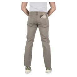 Jeans<Jacob Cohën Beige 5-lomme herrebukser Grå