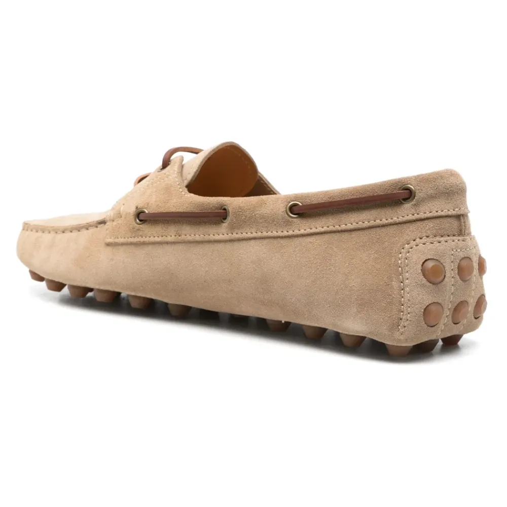 Sejlersko^Tod's Ruskind Flade Sko Beige