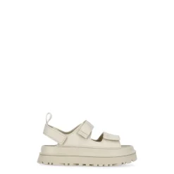 Sandaler<UGG Sandaler Rund Tå Velcrolukning Beige
