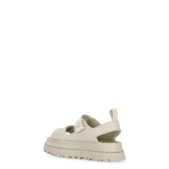 Sandaler<UGG Sandaler Rund Tå Velcrolukning Beige