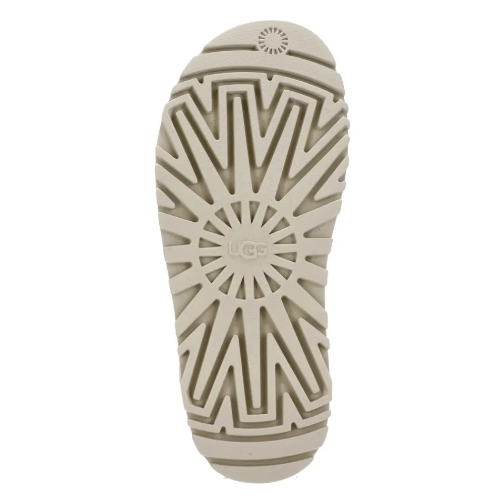 Sandaler<UGG Sandaler Rund Tå Velcrolukning Beige