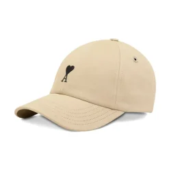 Huer, Kasketter & Hatte<Ami Paris Stilfulde Hatte Kollektion Beige