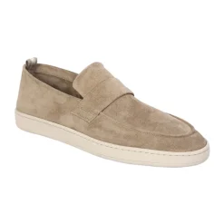 Loafers<Officine Creative Suede Loafers Beige
