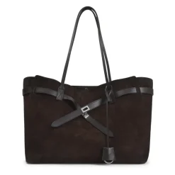 Indkøbstasker<Balenciaga Bel Air Tote Bag Large Brun